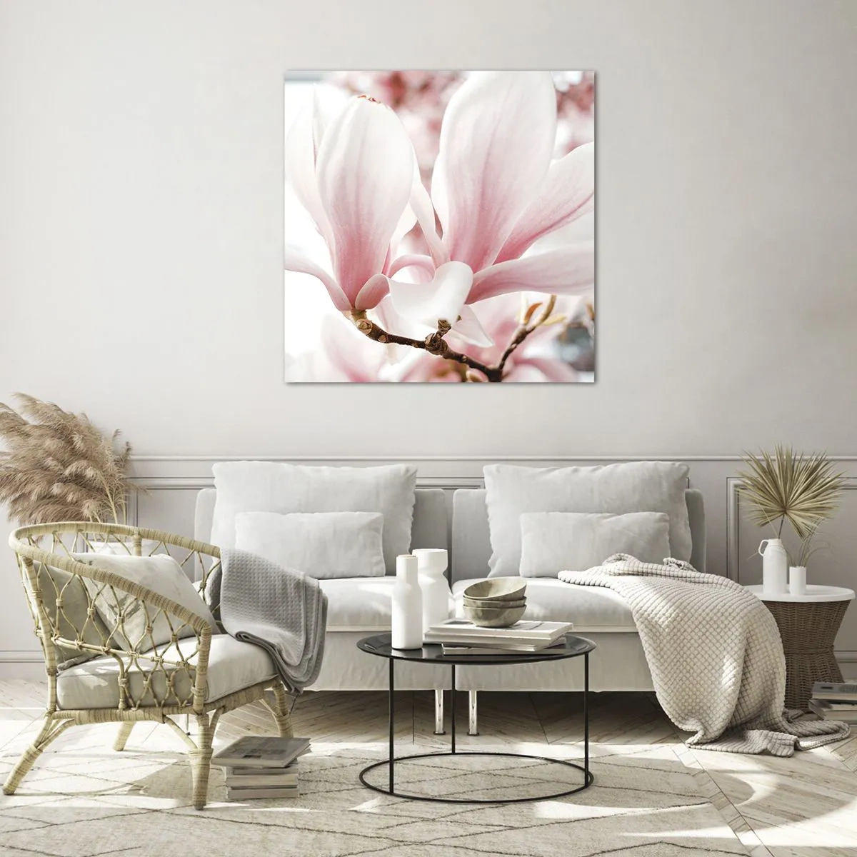 Impression sur verre - Image sur verre - Abondance de tendresse - 40x40 cm