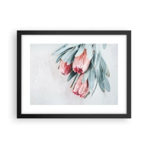 Affiche dans un cadre noir - Poster - Honte de leur propre beauté - 40x30 cm