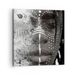 Impression sur toile - Image sur toile - Découvrez l'esprit primal - 70x70 cm