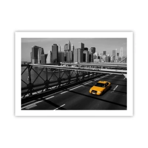 Affiche - Poster - Couleur de la grande ville - 70x50 cm