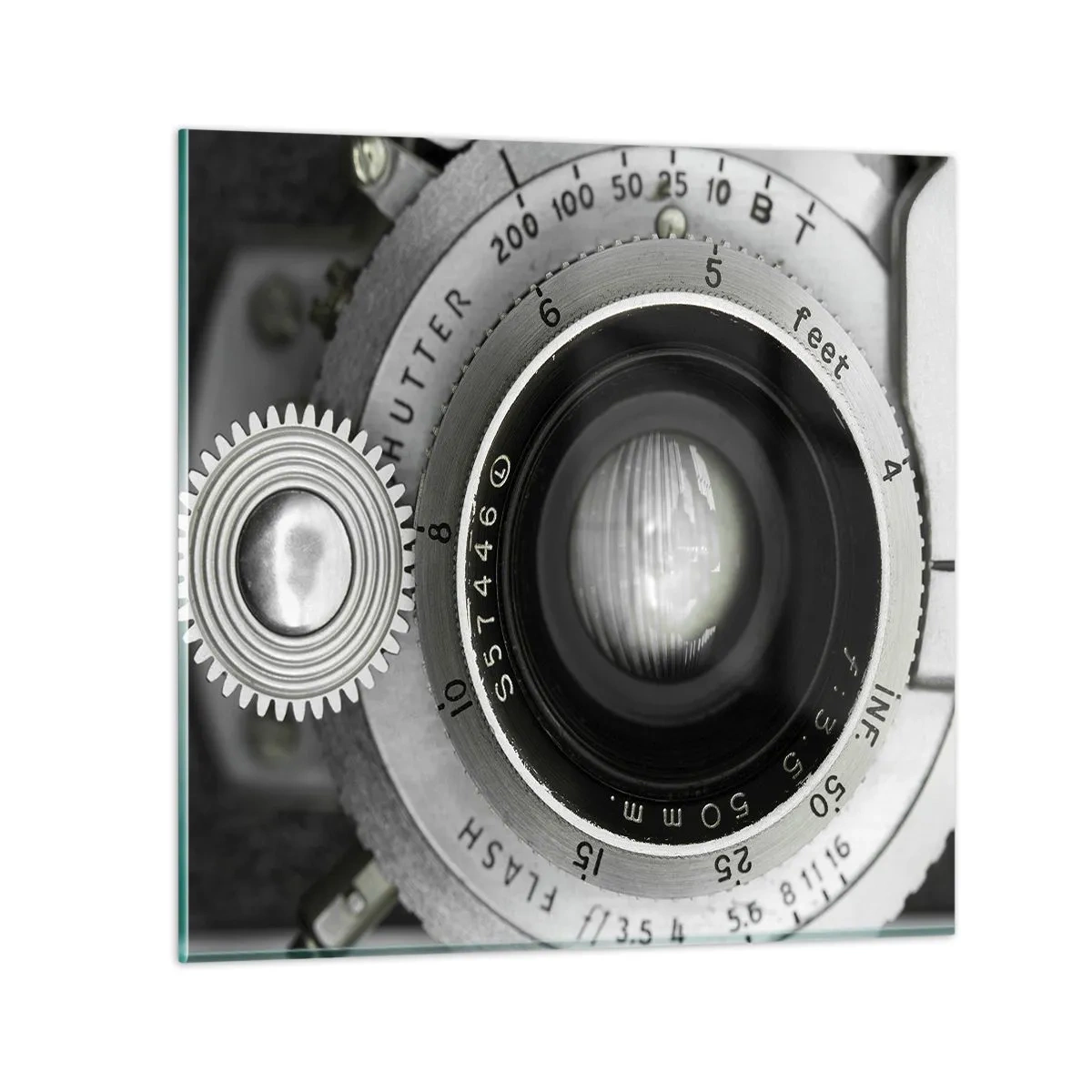 Impression sur verre - Image sur verre - Histoire d'Hollywood - 50x50 cm