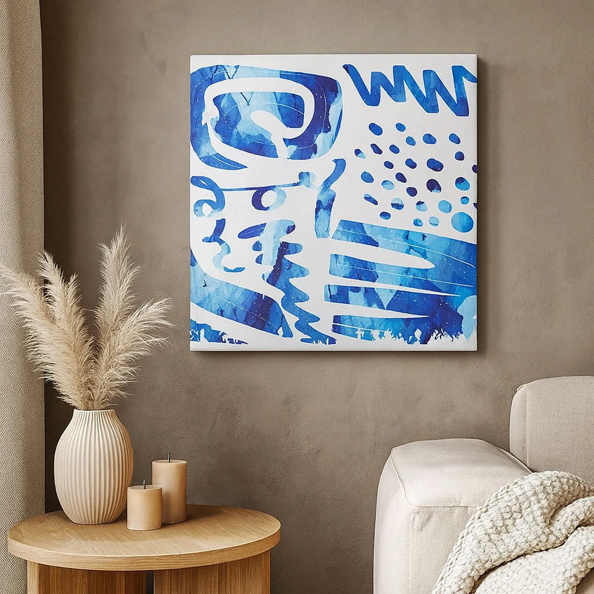 Impression sur toile - Image sur toile - Retour aux racines - 30x30 cm