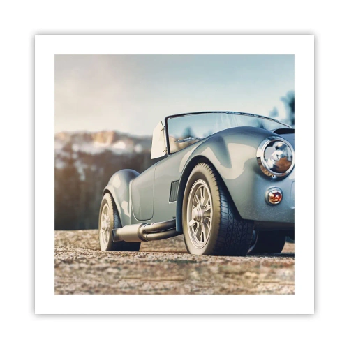 Affiche - Poster - Ce qui compte c'est le style - 50x50 cm