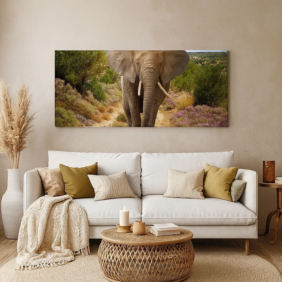 Impression sur toile - Image sur toile - Voilà à quoi ressemblait l'Eden - 30x30 cm