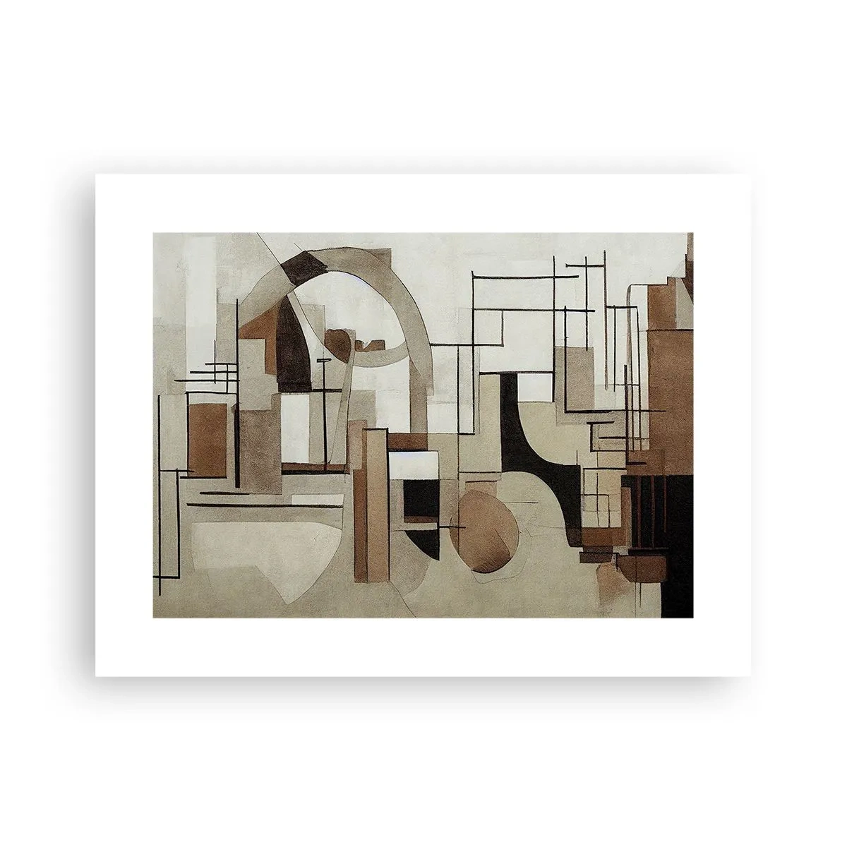 Affiche - Poster - Paysage urbain 2.0 - 40x30 cm