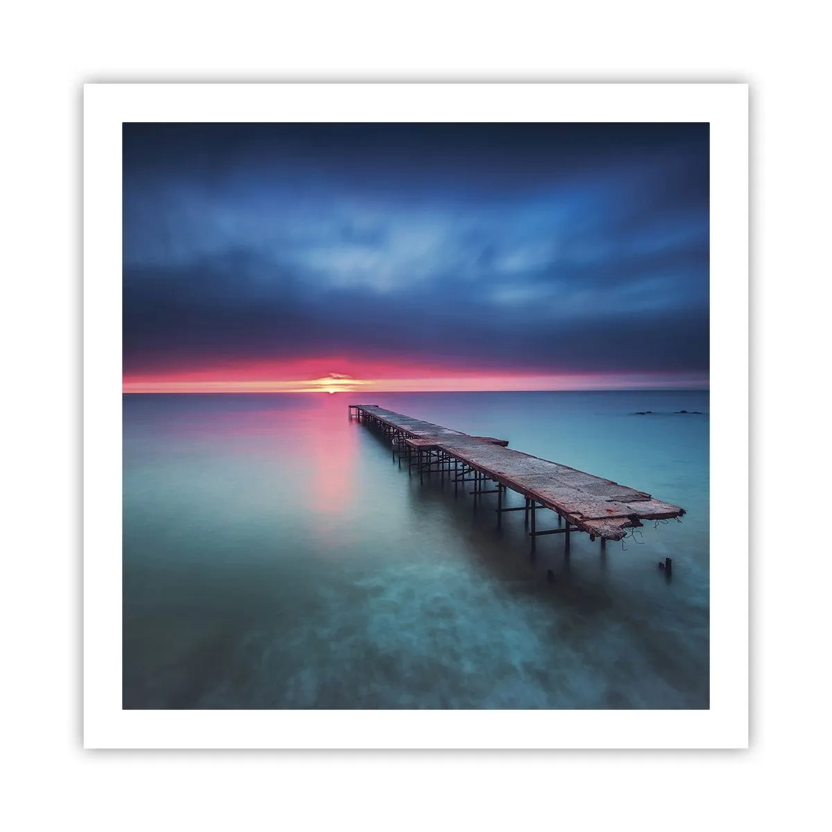 Affiche - Poster - Entre le ciel et la terre - 60x60 cm