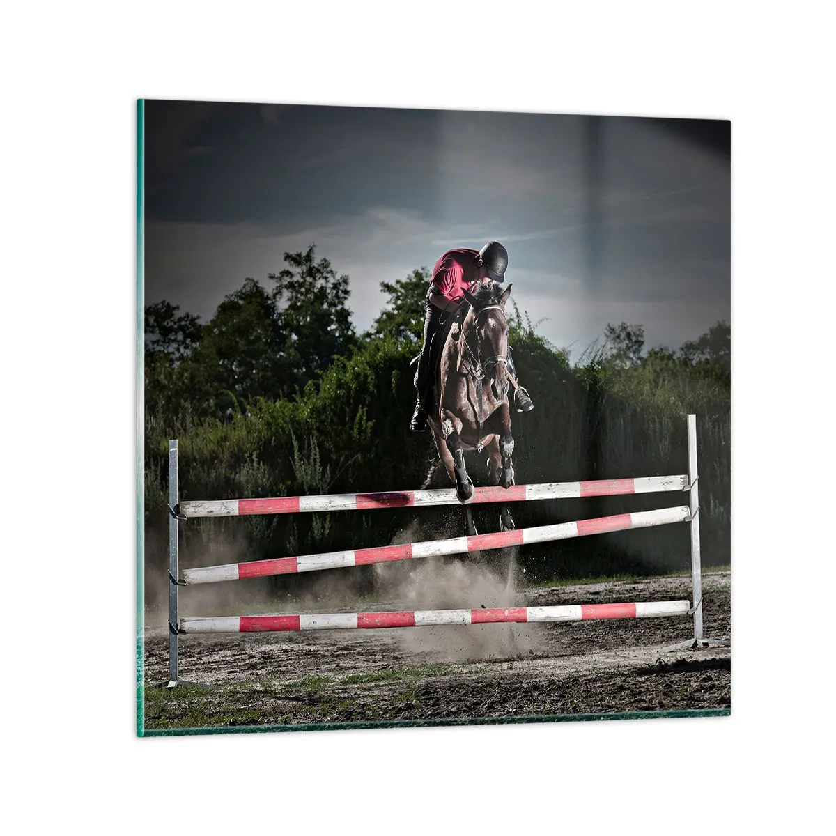 Impression sur verre - Image sur verre - Ensemble pour la victoire - 30x30 cm