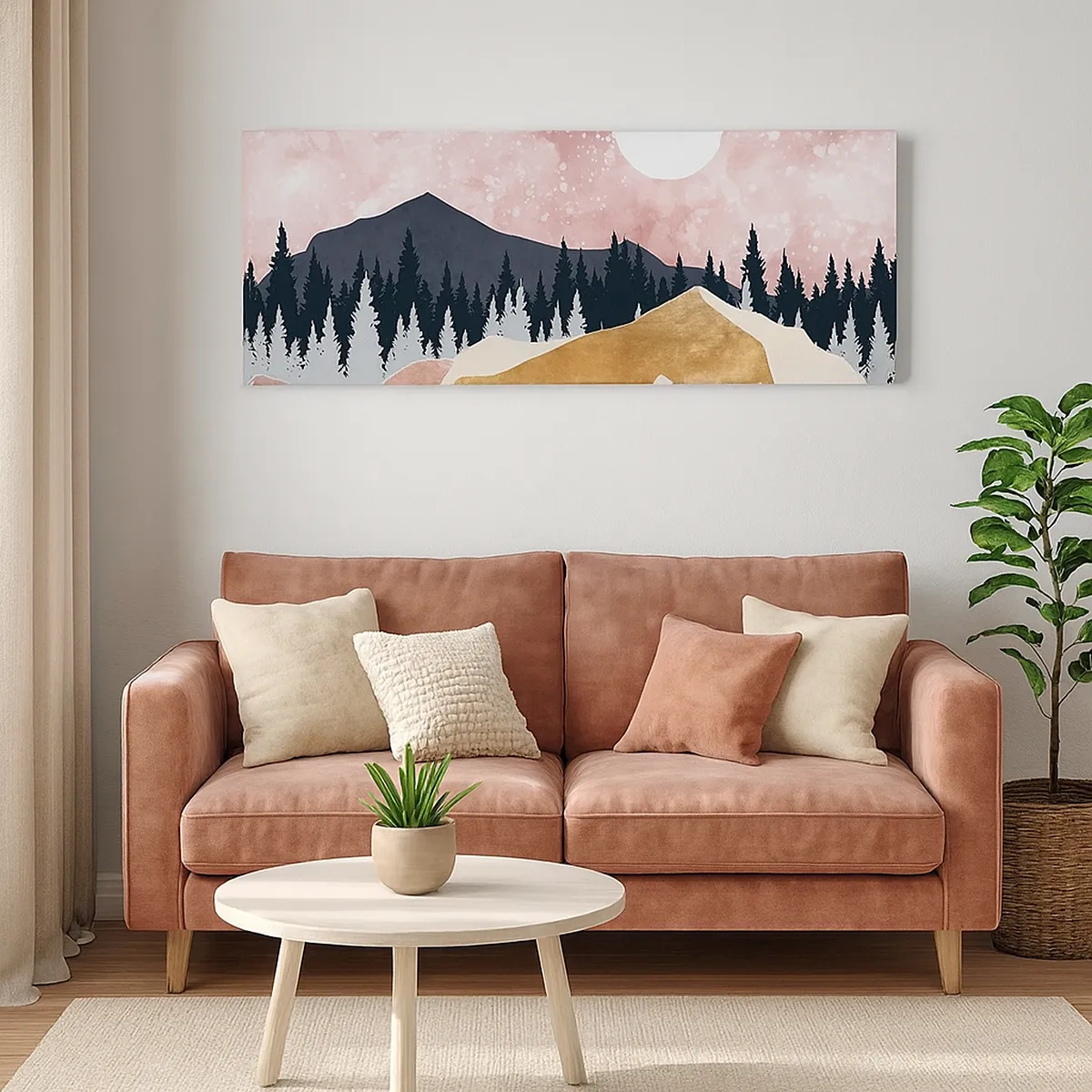 Impression sur toile - Image sur toile - Gardien de la nuit - 30x30 cm