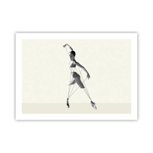 Affiche - Poster - Dans le théatre de la vie - 70x50 cm