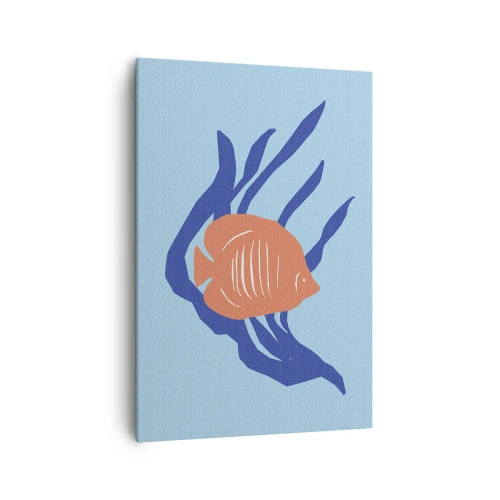 Impression sur toile - Image sur toile - Habitant des eaux coralliennes - 70x100 cm