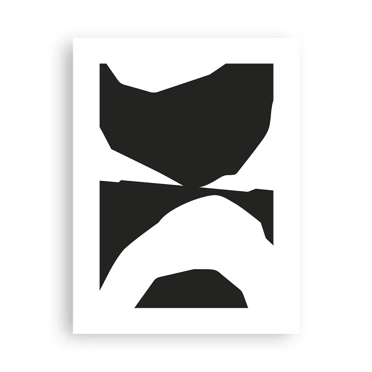 Affiche - Poster - Positif négatif - 30x40 cm