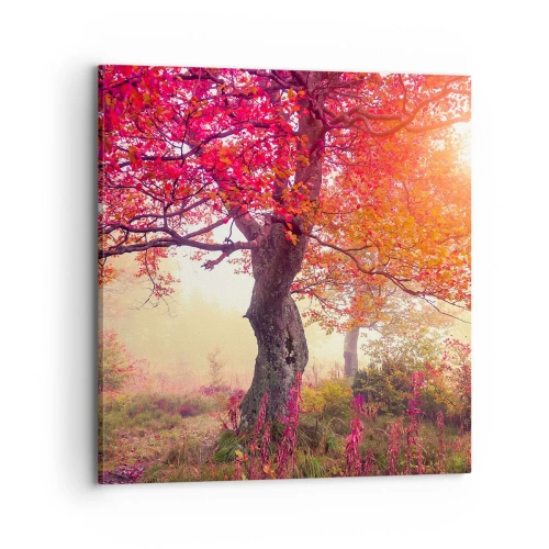 Impression sur toile - Image sur toile - Frénésie de floraison - 70x70 cm