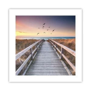 Affiche - Poster - Envol des espaces - 40x40 cm