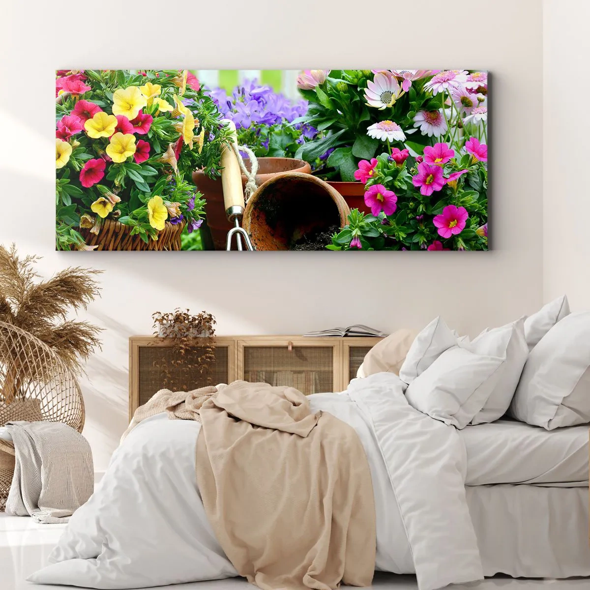 Impression sur toile - Image sur toile - Le jardin de Zosia - 100x40 cm