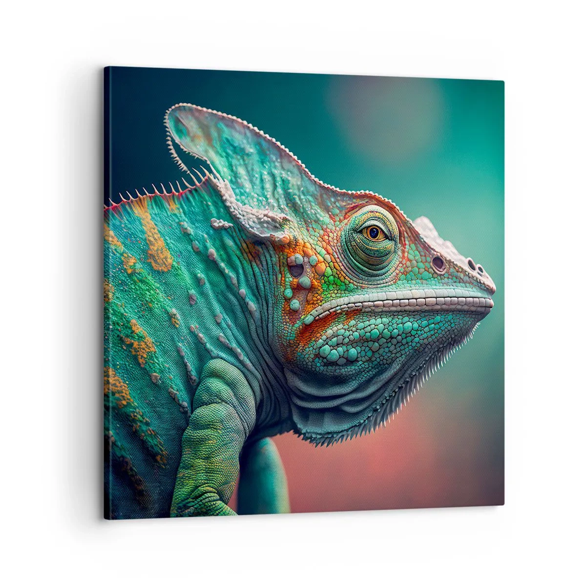 Impression sur toile - Image sur toile - Vous me voyez? Pas bien… - 60x60 cm