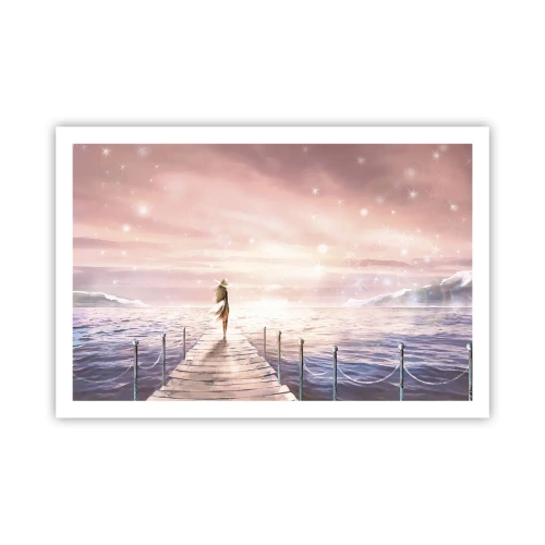 Affiche - Poster - A la lumière d'un rêve - 91x61 cm