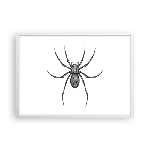 Affiche dans un cadre blanc - Poster - Une précision troublante - 70x50 cm