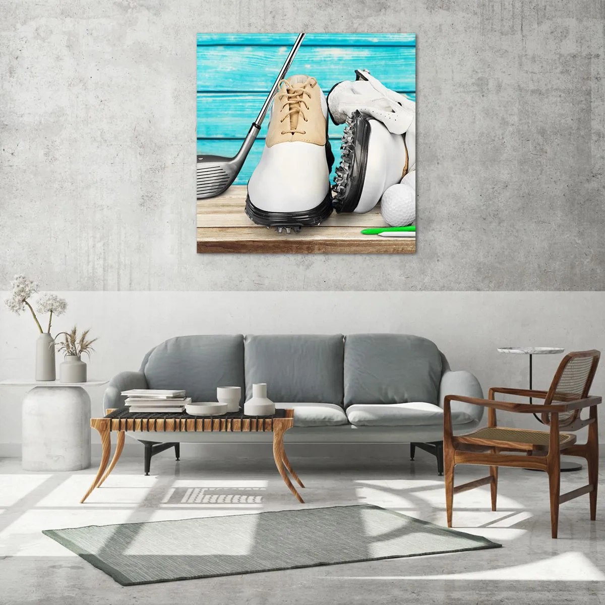 Impression sur verre - Image sur verre - Tout est prêt - 70x70 cm