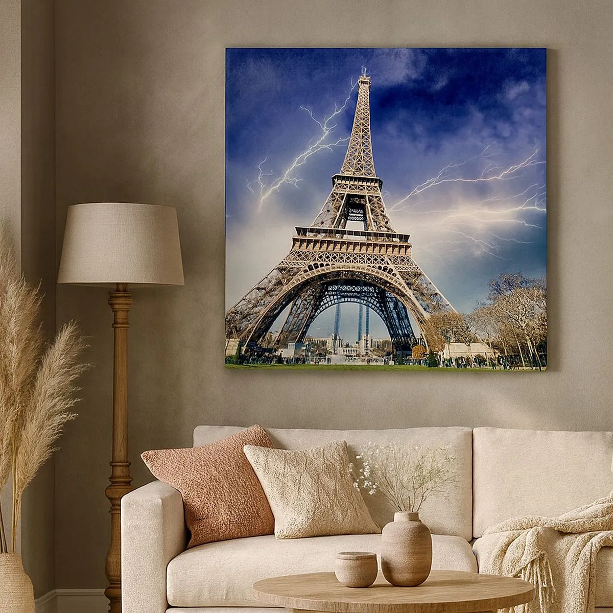 Impression sur toile - Image sur toile - Maître des tempêtes - 30x30 cm