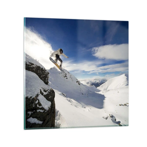 Impression sur verre - Image sur verre - Liberté sans limite - 70x70 cm