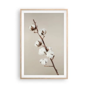 Affiche dans un chêne clair - Poster - A la source de la douceur - 61x91 cm