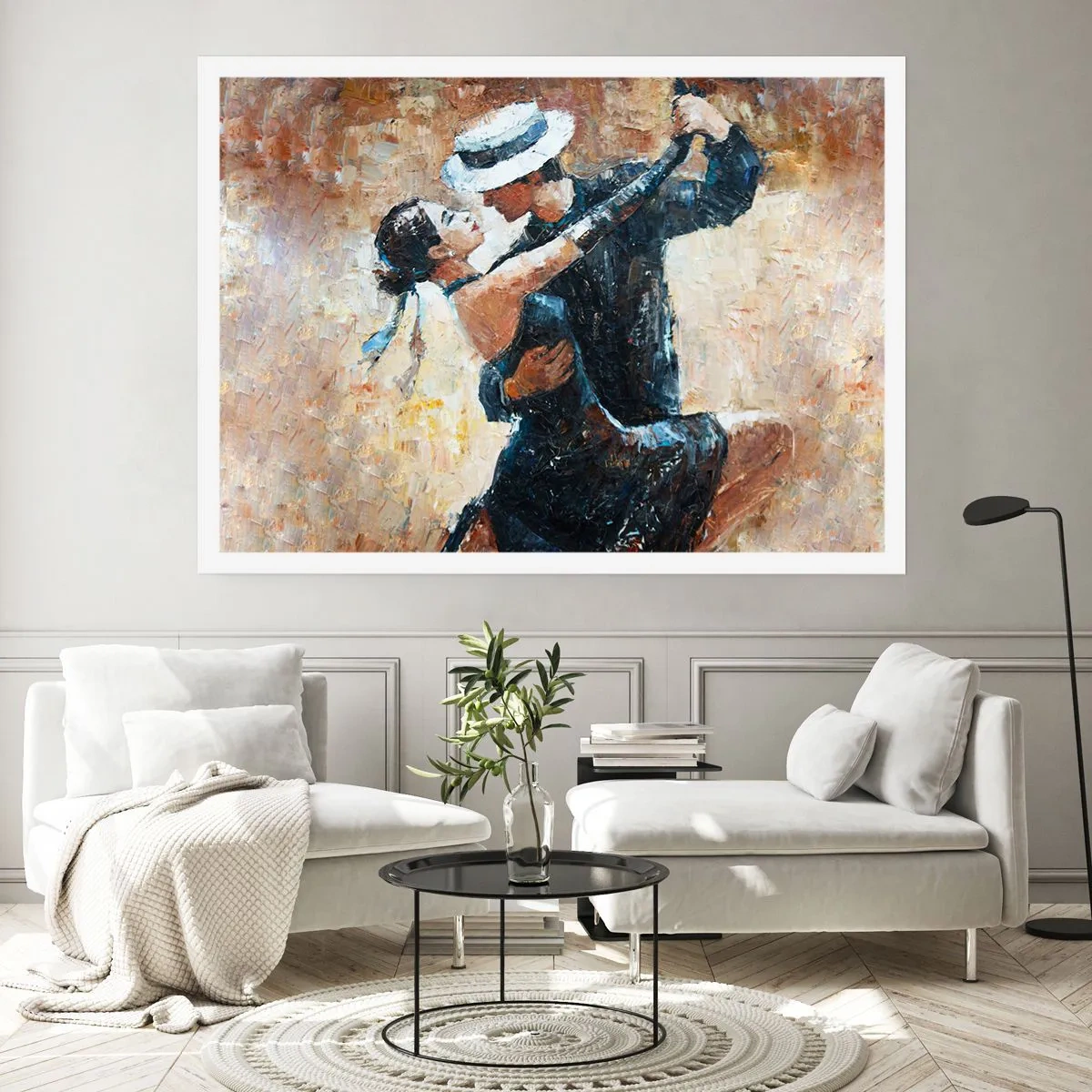 Affiche - Poster - À la Rudolf Valentino - 70x50 cm