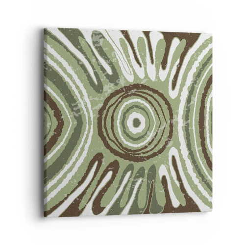 Impression sur toile - Image sur toile - Une explosion d'émotions - 40x40 cm