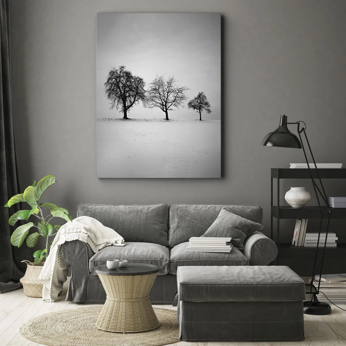 Impression sur toile - Image sur toile - A quoi rêvent-ils? - 45x80 cm