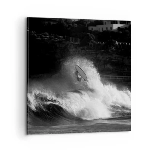 Impression sur toile - Image sur toile - Défi accepté! - 60x60 cm