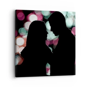 Impression sur toile - Image sur toile - Oui! - 30x30 cm