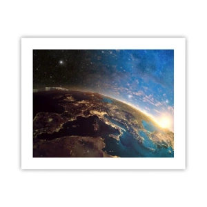 Affiche - Poster - Regardons-nous de loin - 50x40 cm