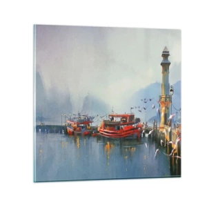 Impression sur verre - Image sur verre - Na końcu świata - 70x70 cm