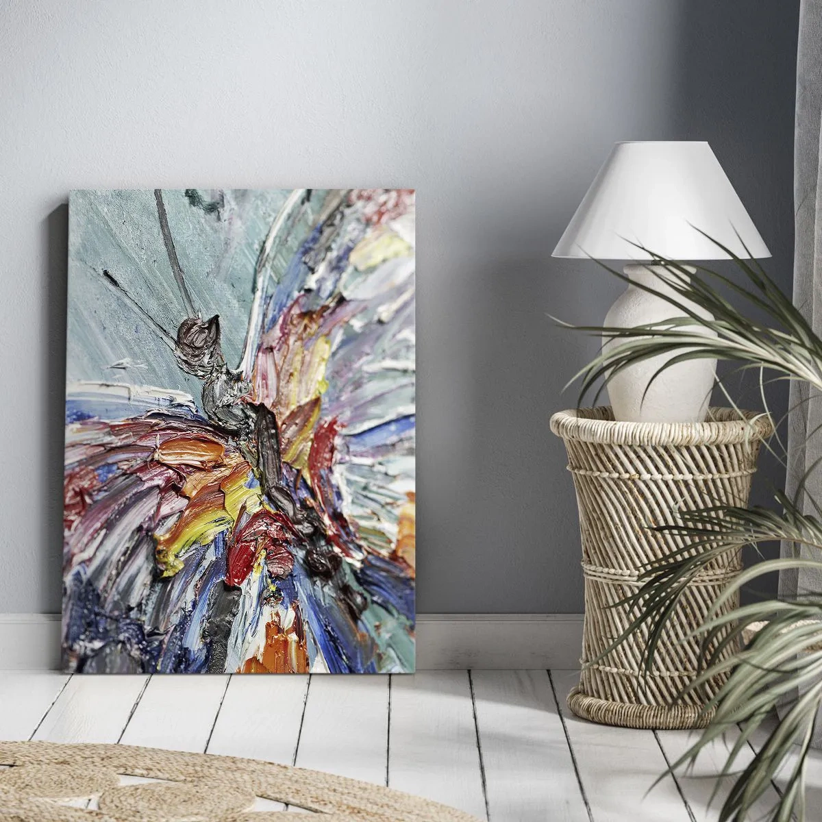 Impression sur toile - Image sur toile - Peint par nature - 65x120 cm