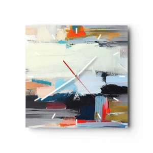 Horloge murale - Pendule murale - Y a-t-il une méthode ? - 40x40 cm