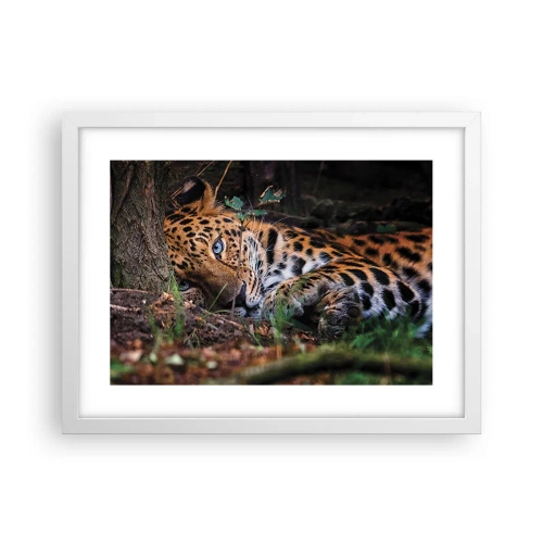 Affiche dans un cadre blanc - Poster - Fais-moi confiance - 40x30 cm