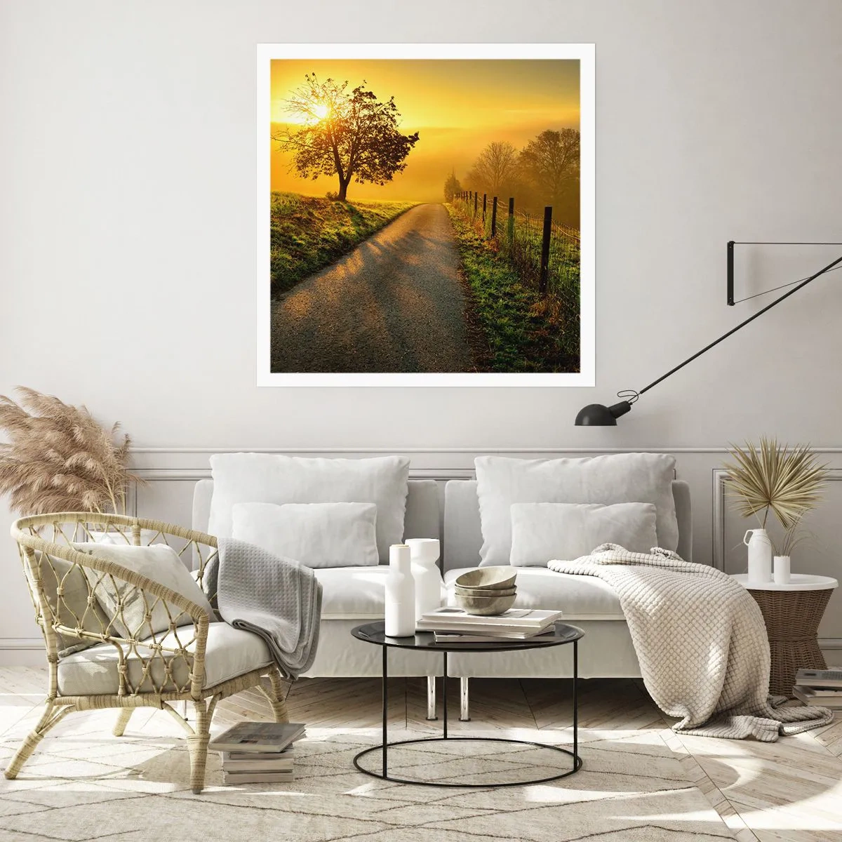 Affiche - Poster - Après-midi de miel - 50x50 cm