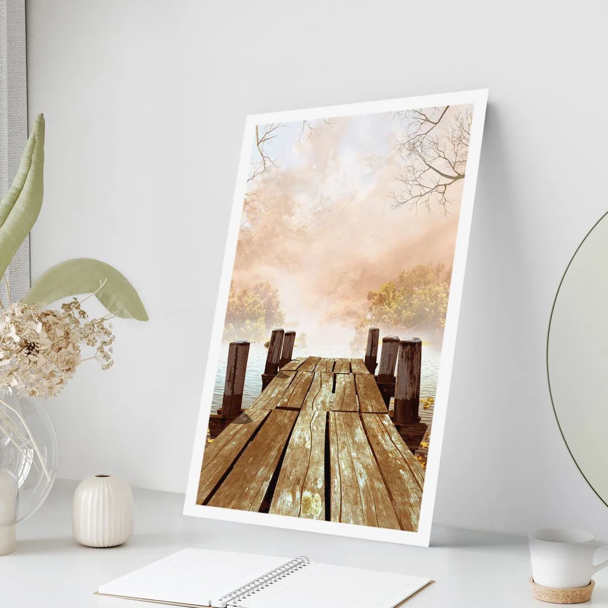 Affiche - Poster - La douce tristesse de l'automne - 30x40 cm