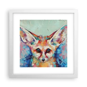 Affiche dans un cadre blanc - Poster - Etes-vous prêts pour moi? - 30x30 cm