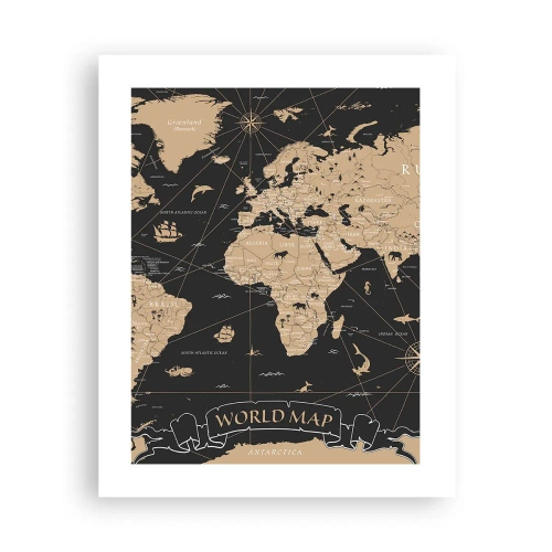 Affiche - Poster - Les limites de mon monde - 40x50 cm