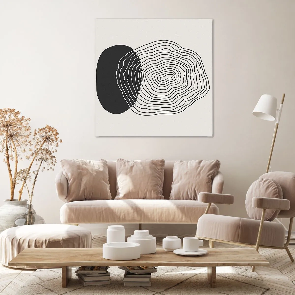 Impression sur toile - Image sur toile - Durabilité et oscillation - 70x70 cm