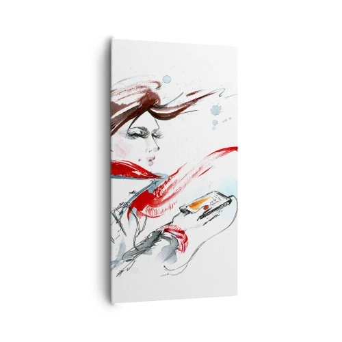 Impression sur toile - Image sur toile - Quelque chose se passe en moi - 65x120 cm