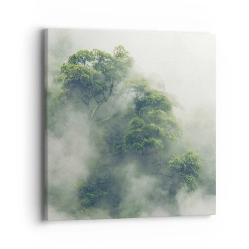 Impression sur toile - Image sur toile - Enveloppé de brouillard - 40x40 cm