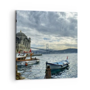 Impression sur toile - Image sur toile - Aux confins des mondes - 60x60 cm