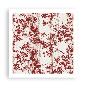 Affiche - Poster - Comme un calicot ancien - 60x60 cm