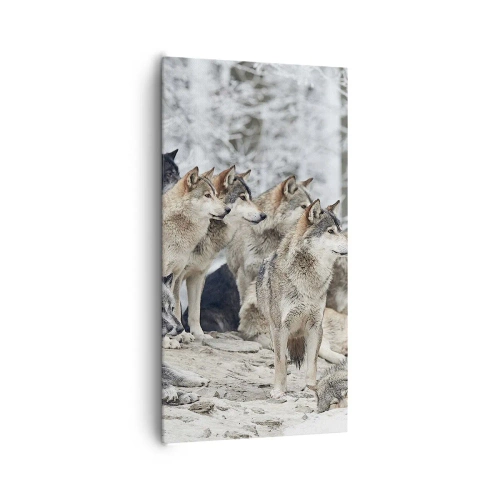 Impression sur toile - Image sur toile - Famille et amis - 65x120 cm