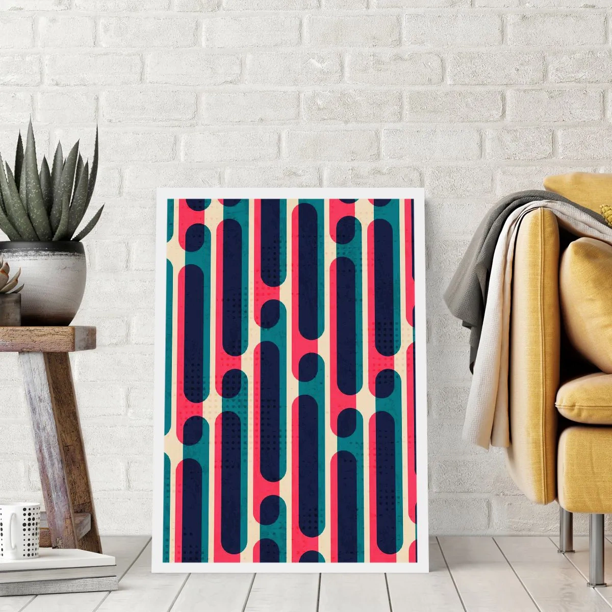 Affiche - Poster - En profondeur et sur l'avant - 40x50 cm