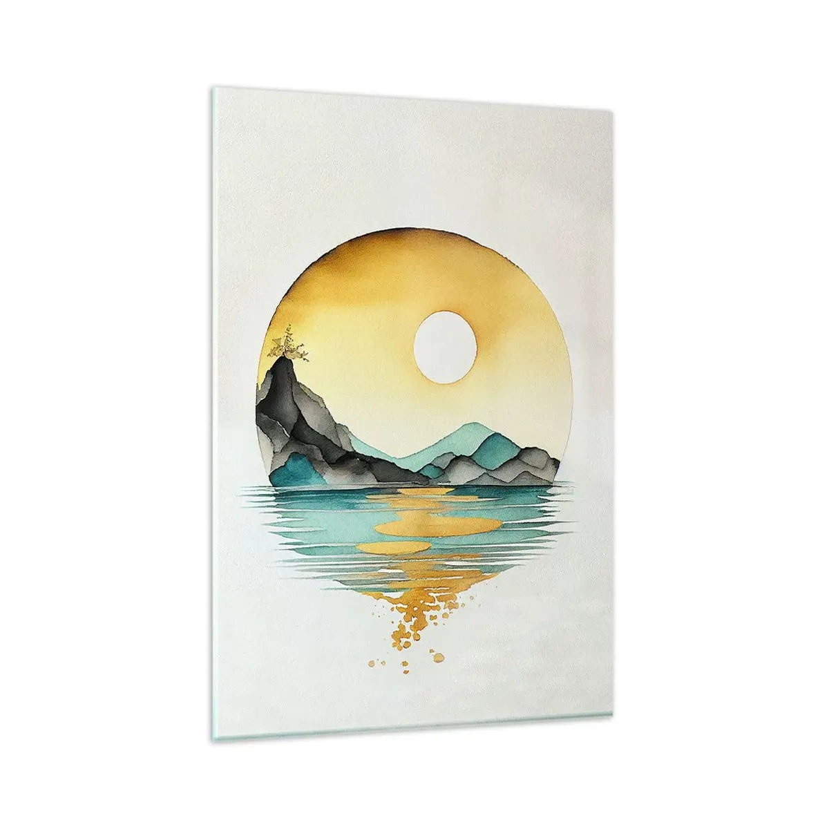 Impression sur verre - Image sur verre - Dans le cercle de la beauté - 80x120 cm