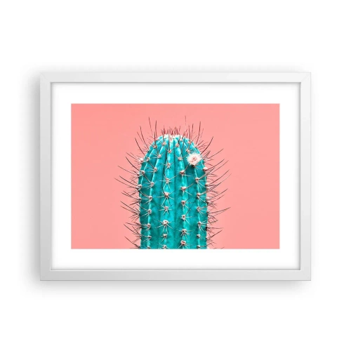 Affiche dans un cadre blanc - Poster - Juste regarde - 40x30 cm