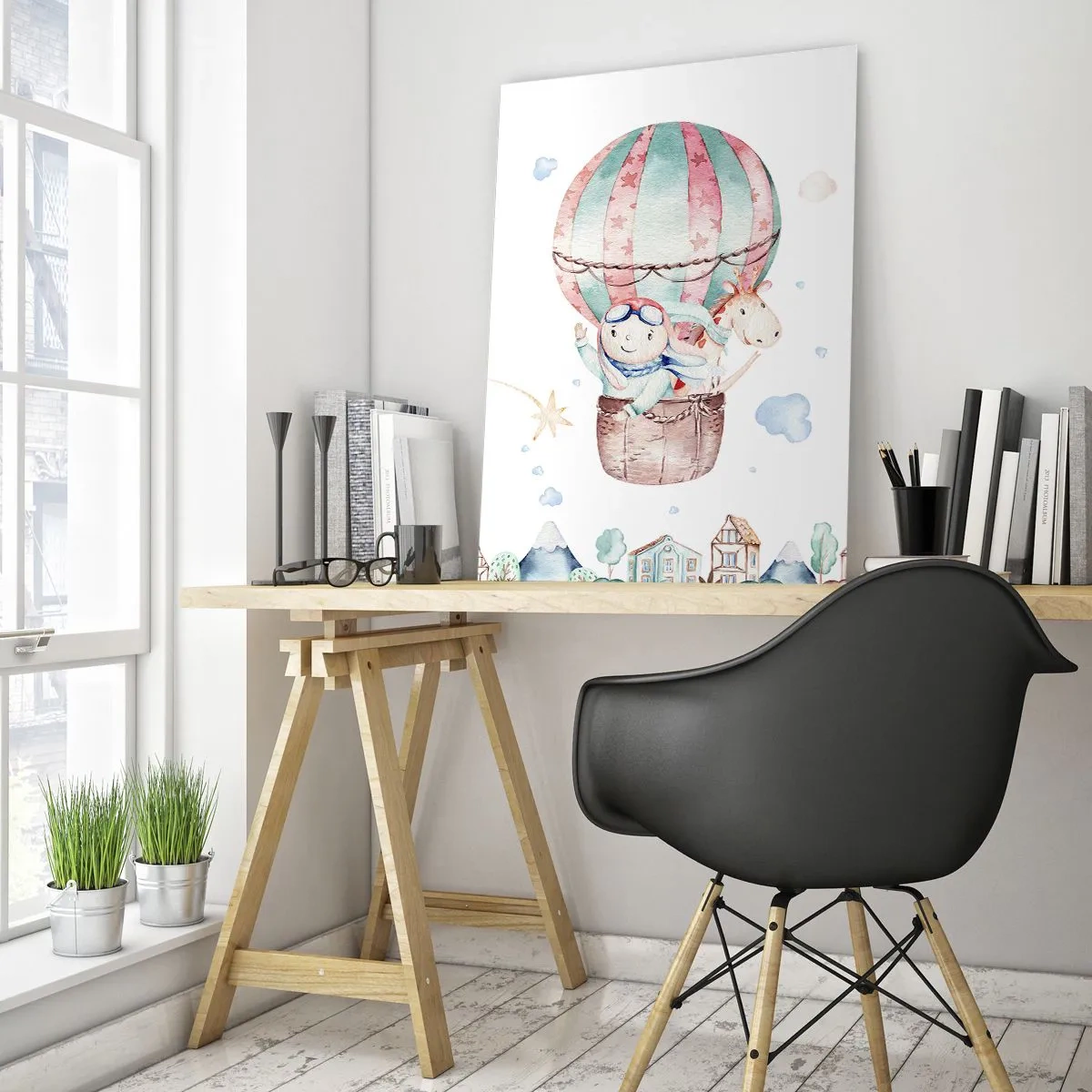 Impression sur verre - Image sur verre - Nous serons de retour bientôt! - 80x120 cm