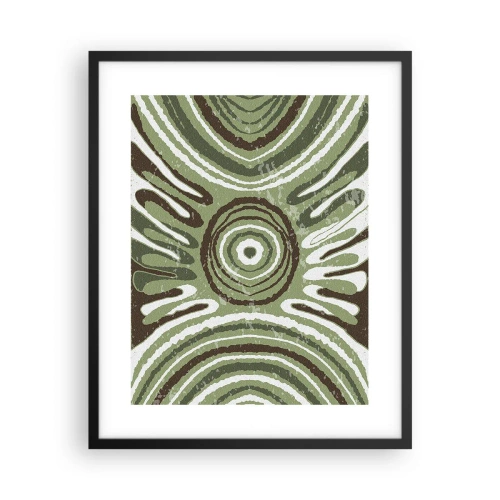 Affiche dans un cadre noir - Poster - Une explosion d'émotions - 40x50 cm